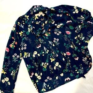 Loft floral blouse